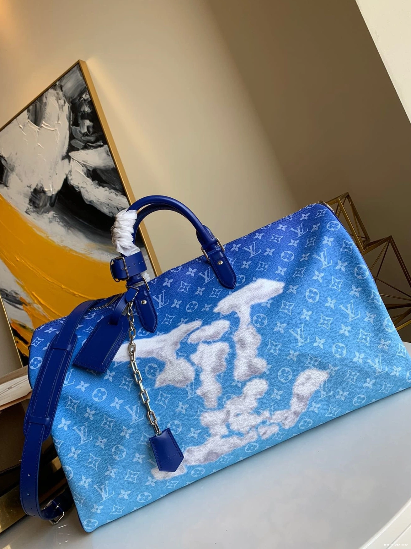 AAA Replica Ru VUITTON 50 LOUIS KEEPALL 0818